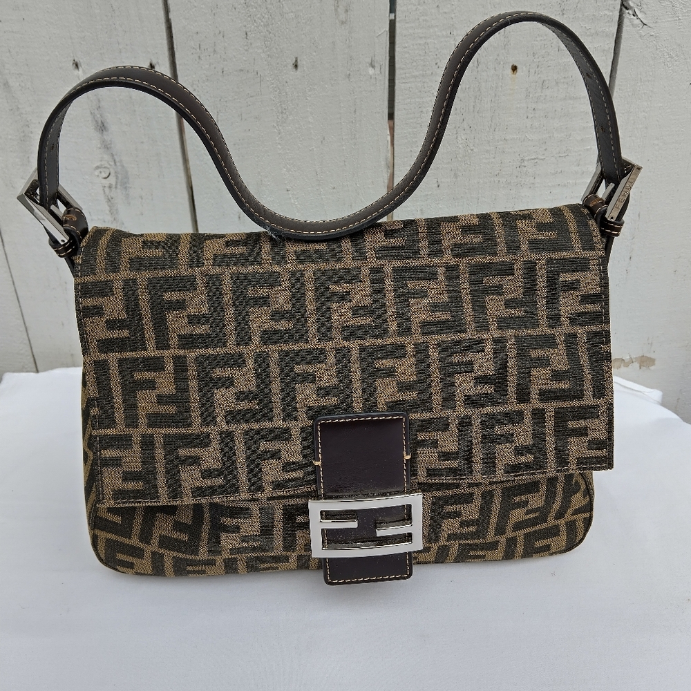 Fendi zucca handbag